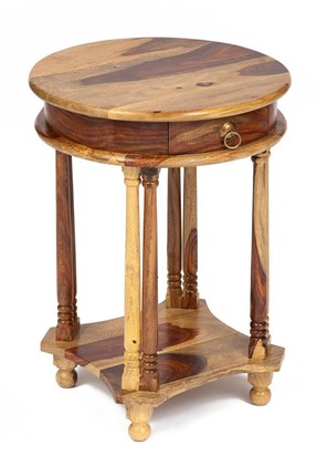 Стол кофейный Бомбей - 1149  палисандр, 45*45*60, натуральный (natural) арт.10049 в Черкесске - изображение
