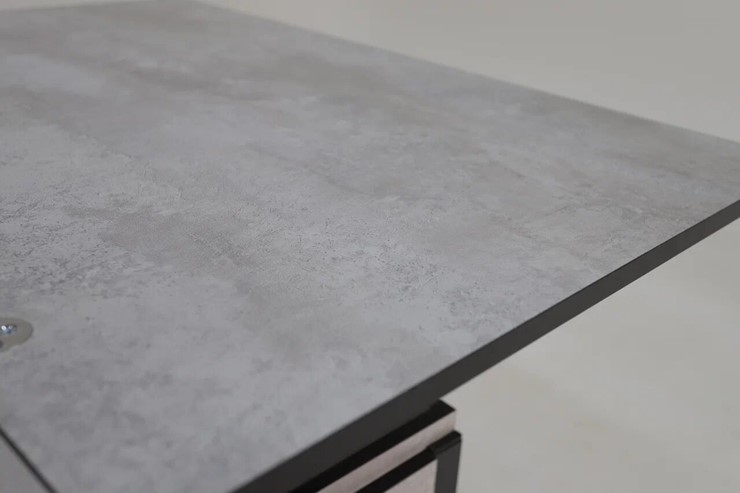 Журнальный стол-трансформер Дэнс, цемент светлый в Черкесске - изображение 7