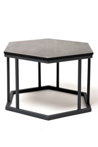 Интерьерный стол Женева  цвет серый гранит  RC658-50-50-4sis в Черкесске - предосмотр