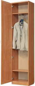 Шкаф-пенал 107 с выдвижной штангой, цвет Дуб Сонома в Черкесске - предосмотр 1