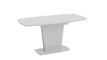 Обеденный раздвижной стол Честер тип 2, цвет Белый/Стекло белый глянец в Черкесске - предосмотр 1