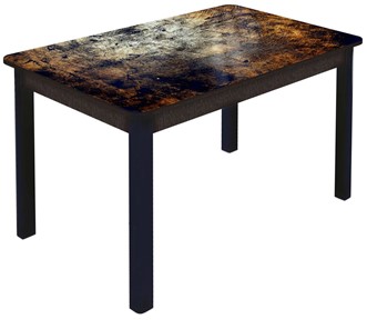 Кухонный раскладной стол Гамбург Мини, ноги метал. крашеные №23 (Exclusive h103/венге) в Черкесске