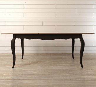 Кухонный раздвижной стол Leontina (ST9338BLK) Черный в Черкесске - предосмотр 1