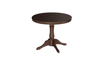 Кухонный стол раскладной Орландо Т1, цвет Орех темный (Б-111.02.1) в Черкесске - предосмотр