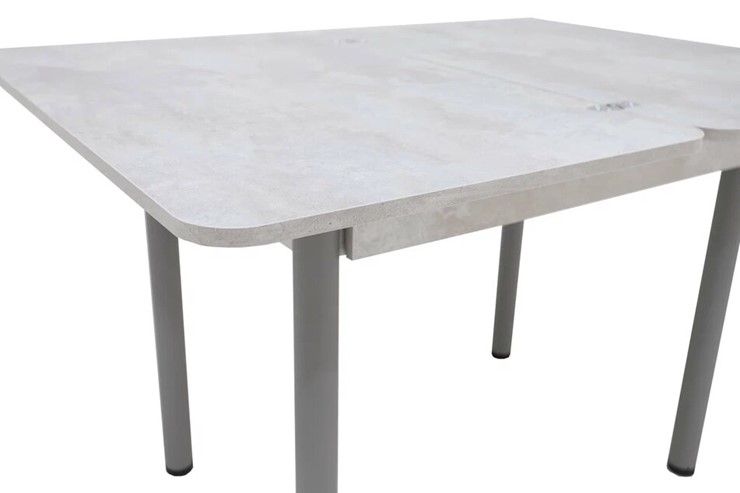 Кухонный стол раскладной Прайм-3Р, Цемент светлый в Черкесске - изображение 3