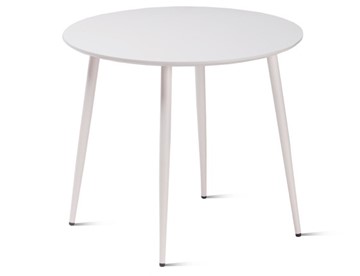 Обеденный стол Орфей.4, Пластик Clean Touch White Melatone/white myar в Черкесске