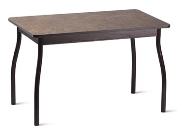 Кухонный стол Орион.4 1200, Пластик Урбан коричневый/Коричневый в Черкесске