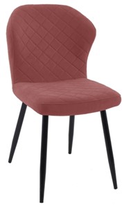 Обеденный стул 239 розовый, ножки  черные в Черкесске