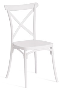 Обеденный стул CROSS (mod. PL24) 48х58х89 White (белый) 11954 арт.20052 в Черкесске