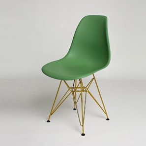 Обеденный стул DSL 110 Gold (темно-зеленый) в Черкесске