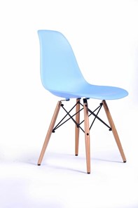 Обеденный стул DSL 110 Wood (голубой) в Черкесске