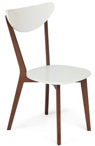 Кухонный стул MAXI (Макси), бук/МДФ 86x48,5x54,5 Белый/Коричневый арт.19583 в Черкесске