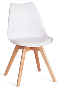 Обеденный стул TULIP (mod. 73-1) 47,5х55х80 белый арт.20220 в Черкесске