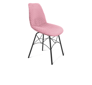 Обеденный стул SHT-ST29-С22 / SHT-S107 (розовый зефир/черный муар) в Черкесске