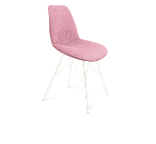 Обеденный стул SHT-ST29-С22 / SHT-S37 (розовый зефир/белый муар) в Черкесске