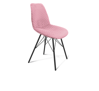 Обеденный стул SHT-ST29-С22 / SHT-S37 (розовый зефир/черный муар) в Черкесске