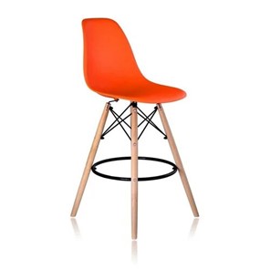 Барный стул DSL 110 Wood bar (оранжевый) в Черкесске