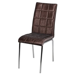 Мягкий стул Каре СРП-041 Люкс коричневый в Черкесске