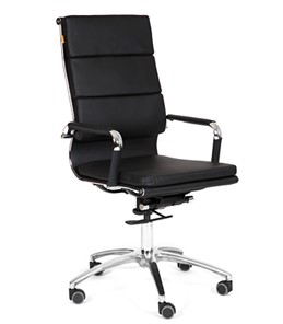 Кресло офисное CHAIRMAN 750 экокожа черная в Черкесске - предосмотр