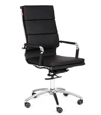 Кресло офисное CHAIRMAN 750 экокожа черная в Черкесске - изображение