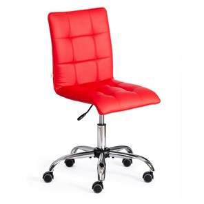 Кресло компьютерное ZERO кож/зам, красный, арт.12448 в Черкесске