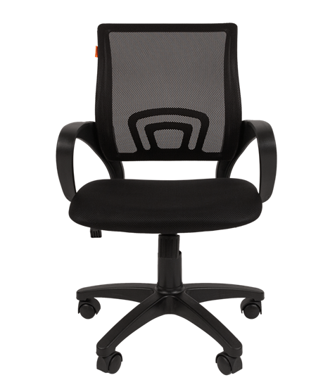 Кресло офисное CHAIRMAN 696 black Сетчатый акрил DW62 черный в Черкесске - изображение 1