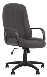 Кресло для офиса CLASSIC (PL64) ткань CAGLIARI серый С38 в Черкесске