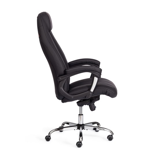 Кресло компьютерное BOSS Lux, кож/зам, черный, арт.21151 в Черкесске - изображение 2