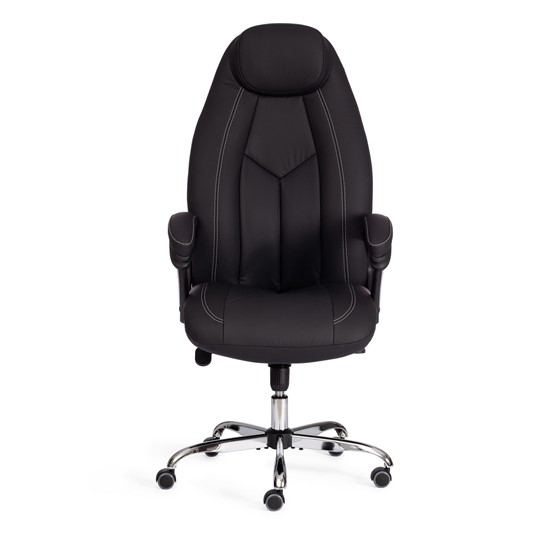 Кресло компьютерное BOSS Lux, кож/зам, черный, арт.21151 в Черкесске - изображение 5