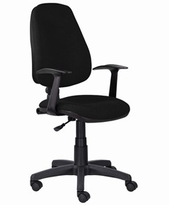 Компьютерное кресло Brabix Comfort MG-321, регулируемая эргономичная спинка, ткань, черное в Черкесске