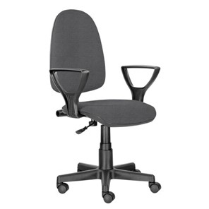 Офисное кресло Brabix Prestige Ergo MG-311 (регулируемая эргономичная спинка, ткань, серое) 531874 в Черкесске