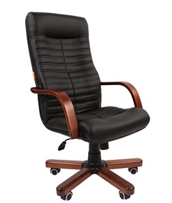Кресло офисное CHAIRMAN 480 WD, экокожа, цвет черный в Черкесске