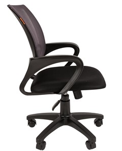 Офисное кресло CHAIRMAN 696 black Сетчатый акрил DW63 темно-серый в Черкесске - предосмотр 4