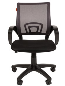 Офисное кресло CHAIRMAN 696 black Сетчатый акрил DW63 темно-серый в Черкесске - предосмотр 3