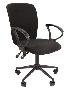 Кресло офисное CHAIRMAN 9801 BLACK, черное в Черкесске