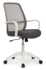 Компьютерное кресло Design W-207, Белый пластик/серая сетка в Черкесске