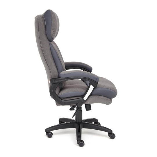 Компьютерное кресло DUKE флок/ткань, серый/серый, 29/TW-12 арт.14039 в Черкесске - изображение 5