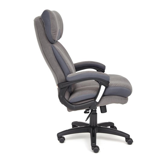 Компьютерное кресло DUKE флок/ткань, серый/серый, 29/TW-12 арт.14039 в Черкесске - изображение 7