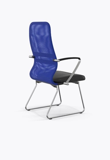 Офисное кресло Ergolife Sit 8 B2-9K - X1+Extra (Синий-Черный) в Черкесске - изображение 1