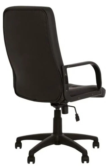 Компьютерное кресло MANAGER (PL64) экокожа ECO-30, черная в Черкесске - изображение 3