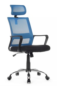 Компьютерное кресло RCH 1029HB, черный/синий в Черкесске