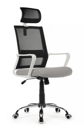 Кресло компьютерное RCH 1029HW, серый/черный в Черкесске - изображение