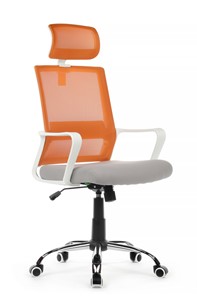Кресло компьютерное RCH 1029HW, серый/оранжевый в Черкесске