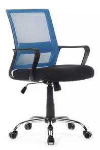 Кресло компьютерное RCH 1029MB, черный/синий в Черкесске