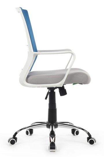 Компьютерное кресло RCH 1029MW, серый/синий в Черкесске - изображение 2