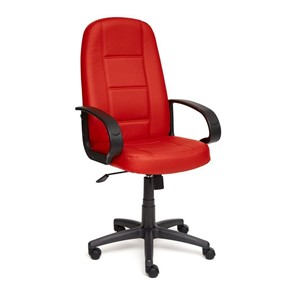 Компьютерное кресло СН747 кож/зам, красный, арт.7707 в Черкесске