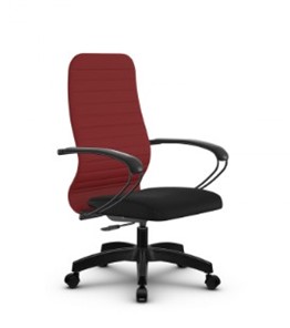 Офисное кресло SU-CK130-10P PL красный/черный в Черкесске