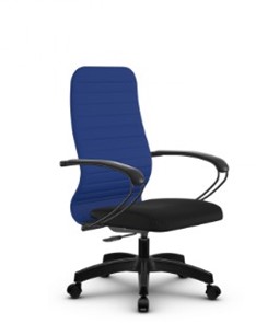 Офисное кресло SU-CK130-10P PL синий/черный в Черкесске