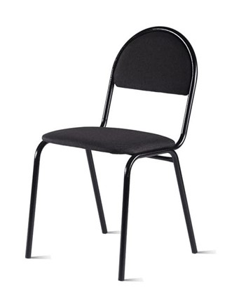 Офисный стул Форма, Текстиль С11/Черная шагрень в Черкесске - изображение