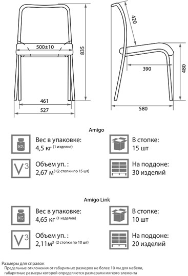Офисный стул Amigo black сэндвич/cетка W01/T01 в Черкесске - изображение 1